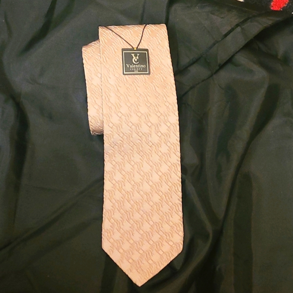 New 100% Silk Necktie - Paris